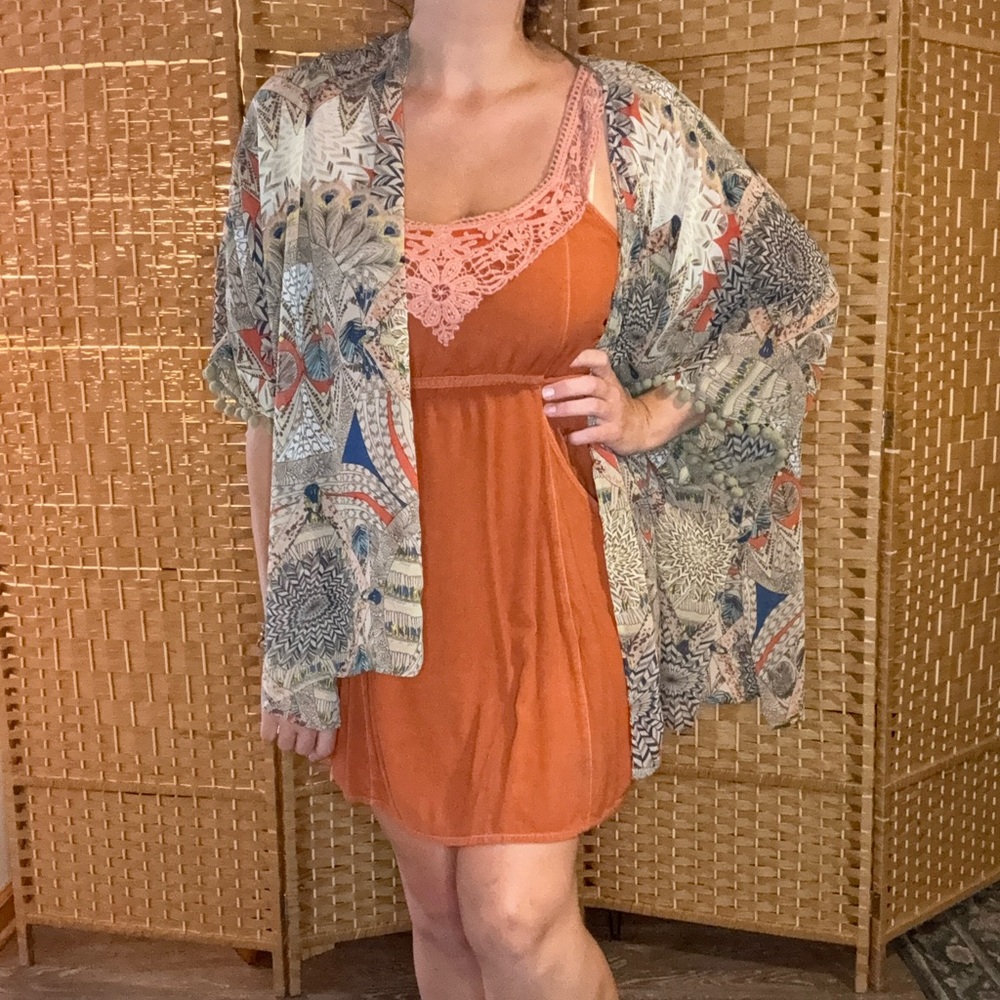 Umgee Boho cardigan size M/L